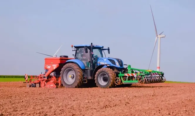 Photo chantier agricole Bataille G.