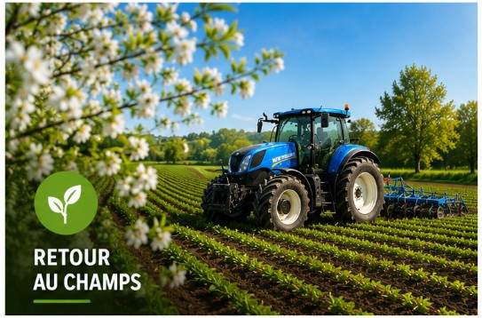 Printemps : retour aux champs